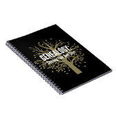 Genealogie Spiral Bound Notitieboek (zwart) (Rechterzijde)