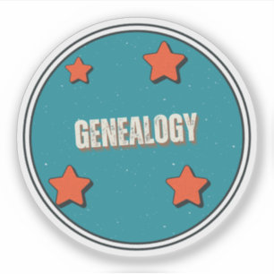 Genealogie Sticker