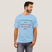 Genealogie T-shirt (Voorkant volledig)