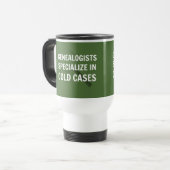 Genealogie Travel Mug (groen) Reisbeker (Voorkant links)