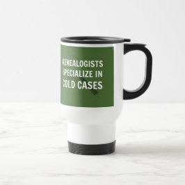 Genealogie Travel Mug (groen) Reisbeker