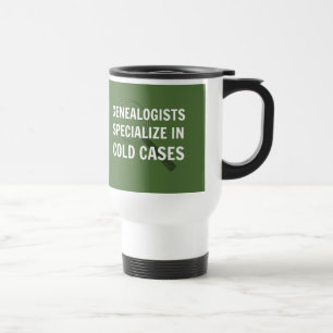 Genealogie Travel Mug (groen) Reisbeker