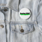 Genealogie verslaafde Button Badge (In situ)