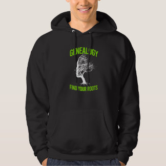 Genealogie vindt wortels in genealogie genealogist hoodie