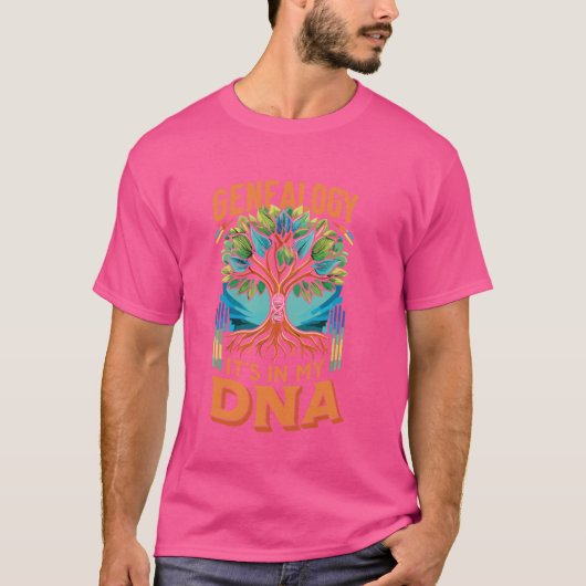 genealogie voorouders t-shirt (Voorkant)