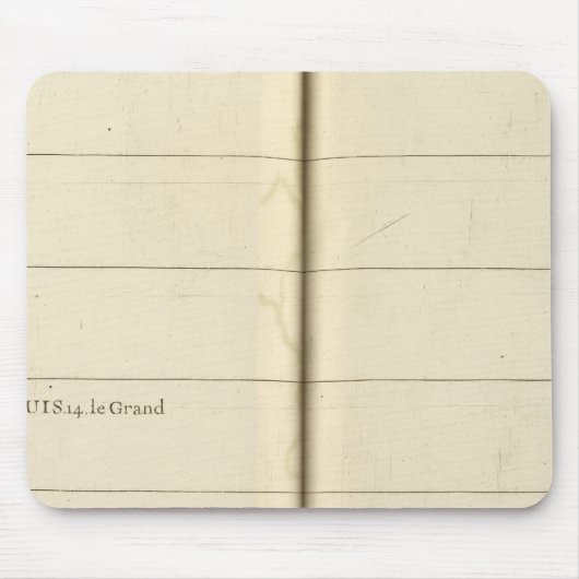 Genealogisch Tabel, Frankrijk 2 Muismat (Voorkant)