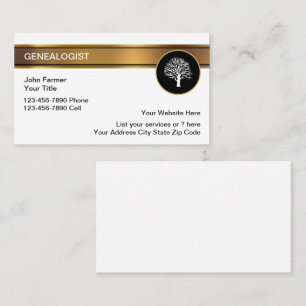 Genealogische Visitekaartjes