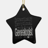 Genealogist Extraordinaire Keramisch Ornament (Links)