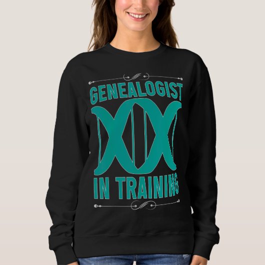 genealogist in opleiding trui (Voorkant)