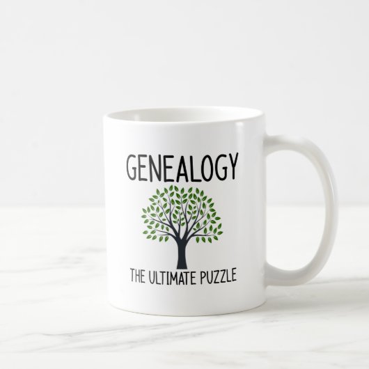genealogist koffiemok (Rechts)
