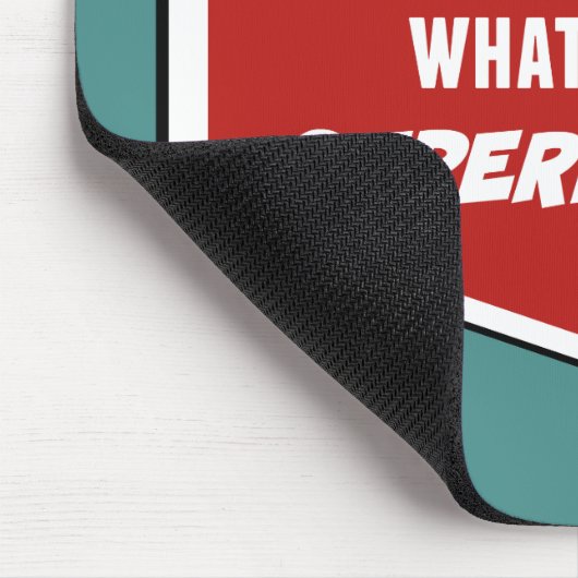 Genealogist Superpower Custom Mousepad Muismat (Hoek)