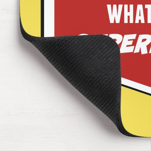 Genealogist Superpower Custom Mousepad Muismat (Hoek)