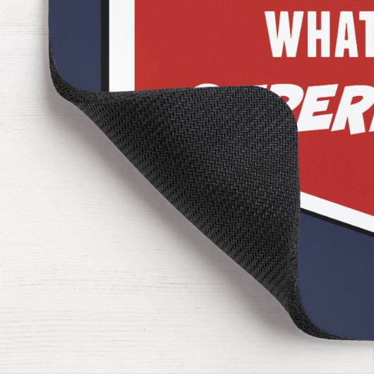 Genealogist Superpower Custom Mousepad Muismat (Hoek)