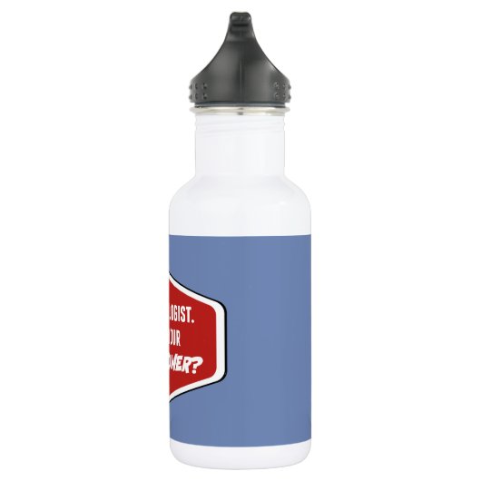 Genealogist Superpower Custom Water Bottle (18 oz) Waterfles (Rechts)