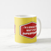 Genealogist Superpower Custom Yellow Mok (Voorkant rechts)