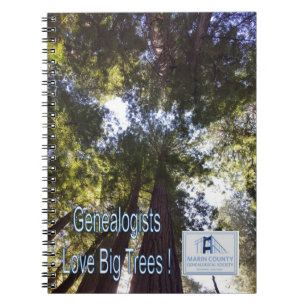 Genealogisten houden van Big Treks notebook Notitieboek