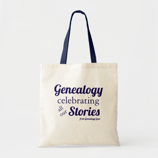 Genealogy – celebrating all our stories tote bag (Voorkant)