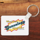 Genealogy Superpower Sleutelhanger (Voorkant)