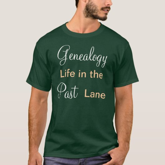 GENEALOGY T-SHIRT (Voorkant)