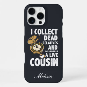 Genealoog Ik verzamel dode familieleden Historicus iPhone 16 Pro Max Hoesje