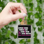 GENEES...Borstkanker Sleutelhanger (Hand)