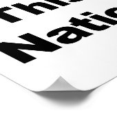 Genees deze natie poster (Hoek)