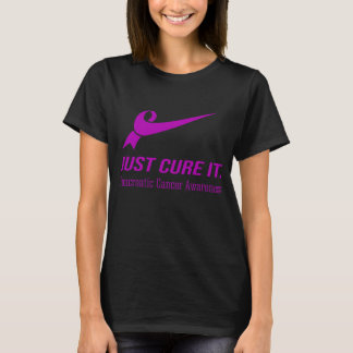 genees het alleen alvleesklier kankerbewustzijn t-shirt