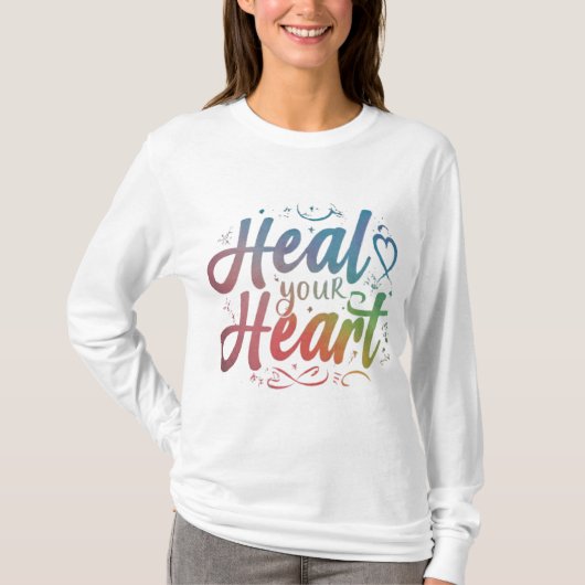 Genees je hart T-shirt (Voorkant)
