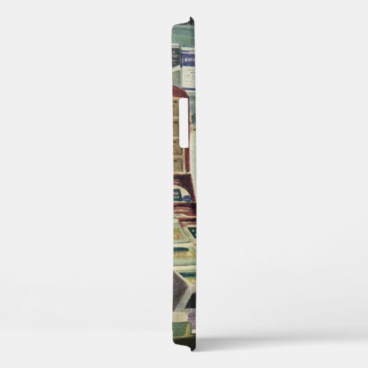  geneeskunde, apotheker en meisje op farmacie Case-Mate iPhone case (Achterkant / Rechts)