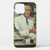  geneeskunde, apotheker en meisje op farmacie Case-Mate iPhone case (Achterkant)
