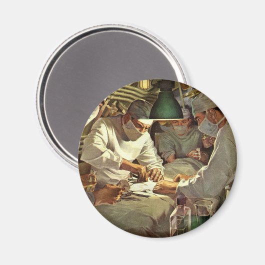  geneeskunde, artsen die chirurgie uitvoeren bij p magneet (Voorkant / Achterkant)