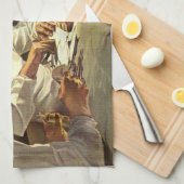  geneeskunde, artsen die chirurgie uitvoeren bij p theedoek (Quarter Fold)