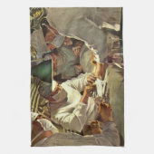  geneeskunde, artsen die chirurgie uitvoeren bij p theedoek (Verticaal)