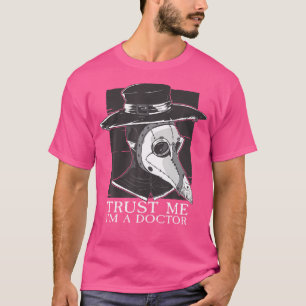 Geneeskunde Doctor I Steampunk Gothic Satan I Plag T-shirt