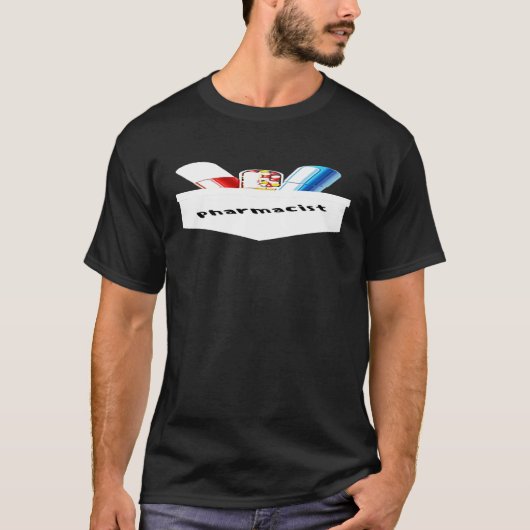 Geneeskunde en zak grappige apotheker T-Shirt (Voorkant)