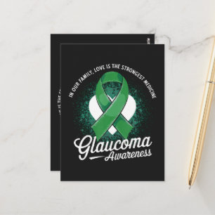 Geneeskunde Glaucoom Bewustzijn Briefkaart