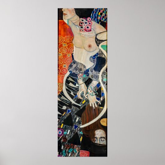 Geneeskunde - Gustav Klimt (AI Color Reconstructio Poster (Voorkant)