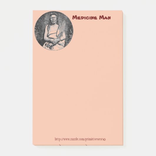 "Geneeskunde Man" Post-it® Notes (Voorkant)