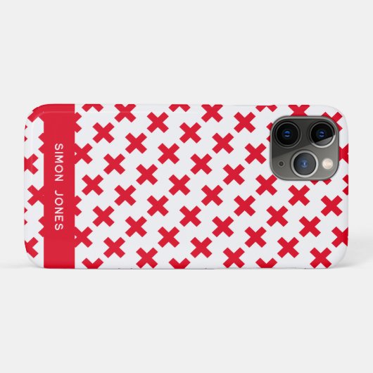 Geneeskunde Medische student arts met naam Case-Mate iPhone Case (Achterkant (horizontaal))