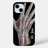  geneeskunde, menselijke anatomiehandschoenen Case-Mate iPhone case (Achterkant)