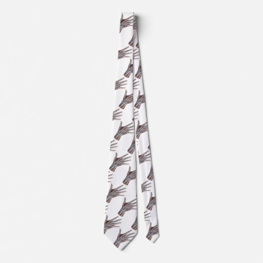  geneeskunde, menselijke anatomiehandschoenen stropdas (Voorkant)