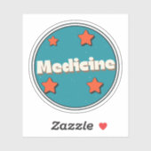 Geneeskunde Sticker (Vel)