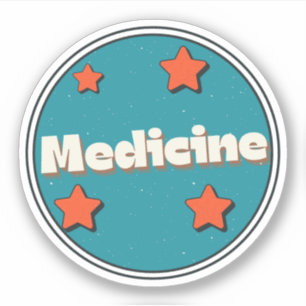 Geneeskunde Sticker