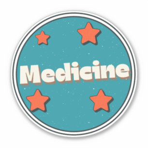 Geneeskunde Sticker