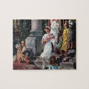  geneeskunde, verpleegkundige bij pasgeboren Baby  Legpuzzel