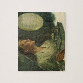  geneeskunde, verpleegkundige met medische hulpmid legpuzzel (Verticaal)