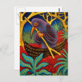 geneeskunde vogel briefkaart (Voorkant / Achterkant)