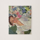 geneeskunde, vrolijke verpleegkunde in uniform legpuzzel (Verticaal)