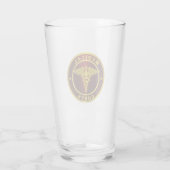 Geneeskundige Troepen Glas (Achterkant)