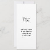  geneesmiddel, arts die een zieke patiënt onderzoe kaart (Achterkant)